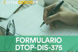 Formulario DTOP-DIS-375 [PDF]