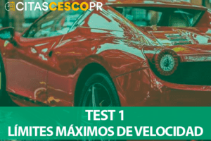 TEST I: Límites máximos de velocidad