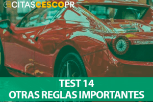 TEST 14: Otras reglas importantes